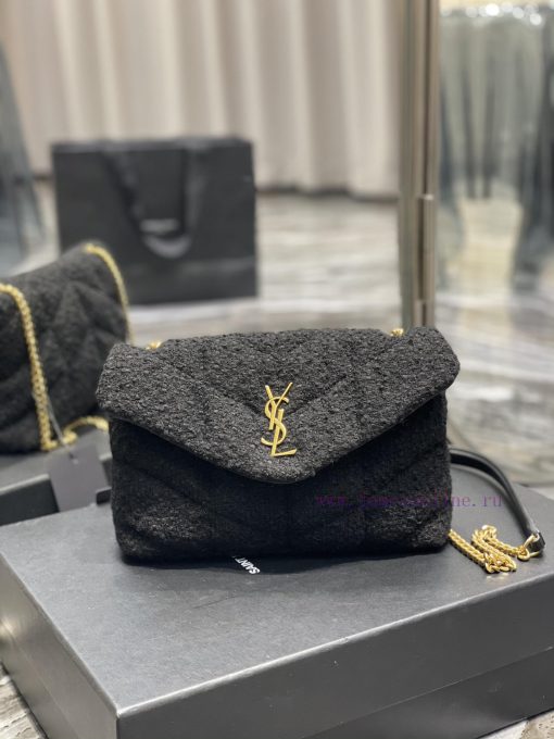 Yves Saint Laurent Bags Autumn and winter woolen styles are available 🧏 ‍️Loulou Puffer has launched a new series of 7vb8sfow - Image 2