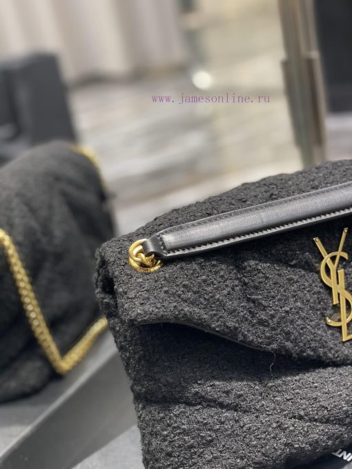 Yves Saint Laurent Bags Autumn and winter woolen styles are available 🧏 ‍️Loulou Puffer has launched a new series of xmqcen61 - Image 5