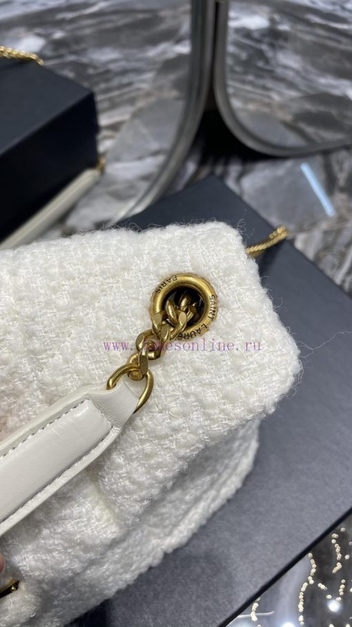 Yves Saint Laurent Bags Autumn and winter woolen styles are available 🧏 ‍️Loulou Puffer has launched a new series of ens41n1t - Image 9