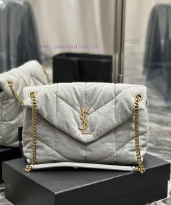 Yves Saint Laurent Bags New autumn and winter styles are released 🧏 ‍️Loulou Puffer has launched a new color series aeb6wokk