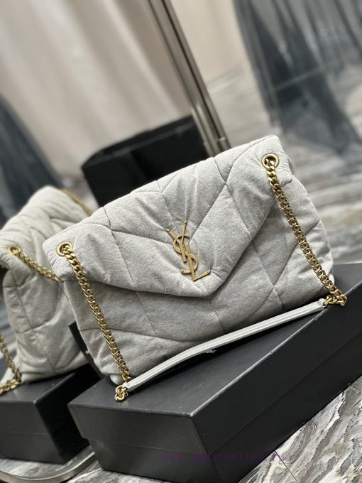 Yves Saint Laurent Bags New autumn and winter styles are released 🧏 ‍️Loulou Puffer has launched a new color series aeb6wokk - Image 3