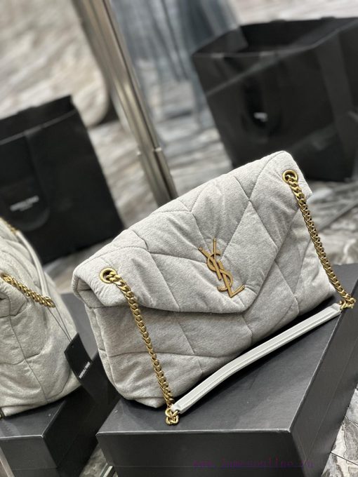 Yves Saint Laurent Bags New autumn and winter styles are released 🧏 ‍️Loulou Puffer has launched a new color series aeb6wokk - Image 5