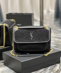 Yves Saint Laurent Bags Autumn and winter woolen styles are available 🧏 ‍️Popular Niki launches new collection of co 5ic8ey4y