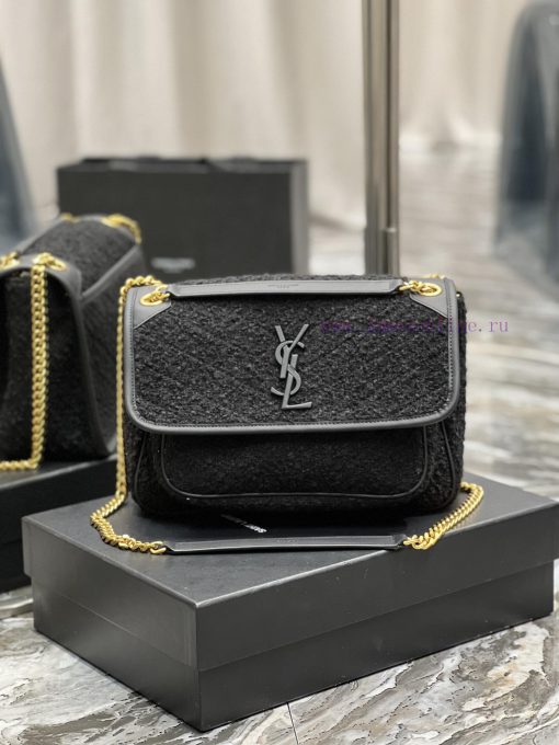 Yves Saint Laurent Bags Autumn and winter woolen styles are available 🧏 ‍️Popular Niki launches new collection of co 5ic8ey4y