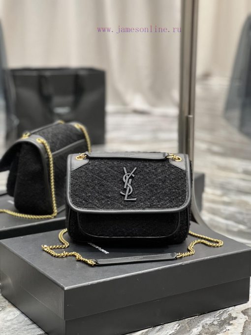 Yves Saint Laurent Bags Autumn and winter woolen styles are available 🧏 ‍️Popular Niki launches new collection of co ta6x6ofg