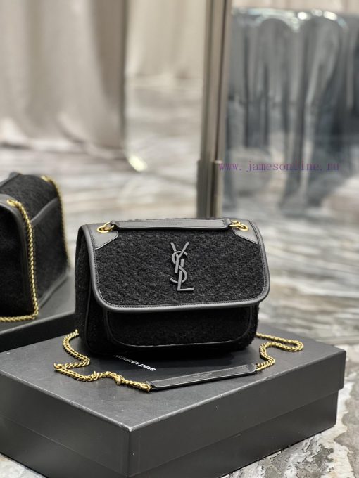 Yves Saint Laurent Bags Autumn and winter woolen styles are available 🧏 ‍️Popular Niki launches new collection of co ta6x6ofg - Image 3