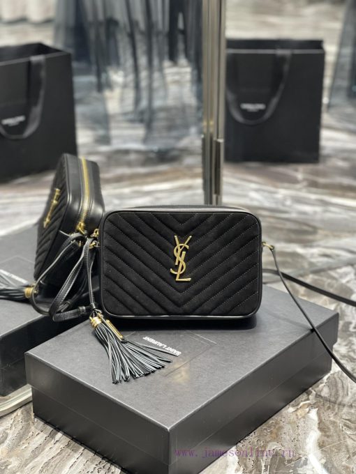 Yves Saint Laurent Bags 𝑳𝒐𝒖 Camera Bag _ Matte SeriesTop imported Italian cowhide is matched with frosted leather ca musssrvq
