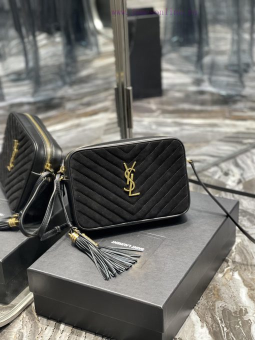 Yves Saint Laurent Bags 𝑳𝒐𝒖 Camera Bag _ Matte SeriesTop imported Italian cowhide is matched with frosted leather ca musssrvq - Image 3