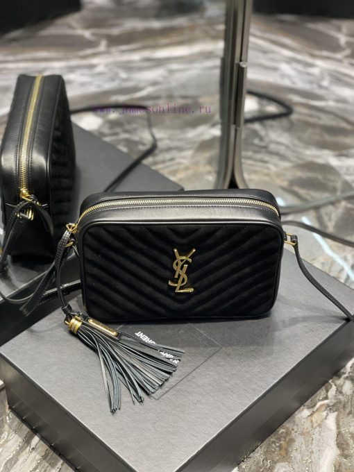 Yves Saint Laurent Bags 𝑳𝒐𝒖 Camera Bag _ Matte SeriesTop imported Italian cowhide is matched with frosted leather ca musssrvq - Image 4