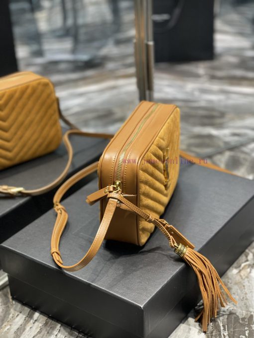 Yves Saint Laurent Bags 𝑳𝒐𝒖 Camera Bag _ Matte SeriesTop imported Italian cowhide is matched with frosted leather ca sd3kren1 - Image 5