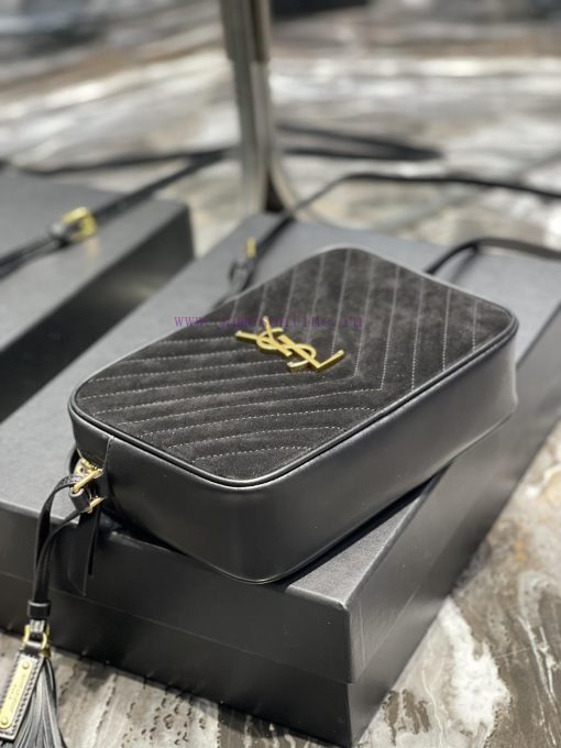 Yves Saint Laurent Bags 𝑳𝒐𝒖 Camera Bag _ Matte SeriesTop imported Italian cowhide is matched with frosted leather ca musssrvq - Image 9