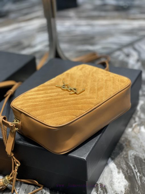 Yves Saint Laurent Bags 𝑳𝒐𝒖 Camera Bag _ Matte SeriesTop imported Italian cowhide is matched with frosted leather ca sd3kren1 - Image 9