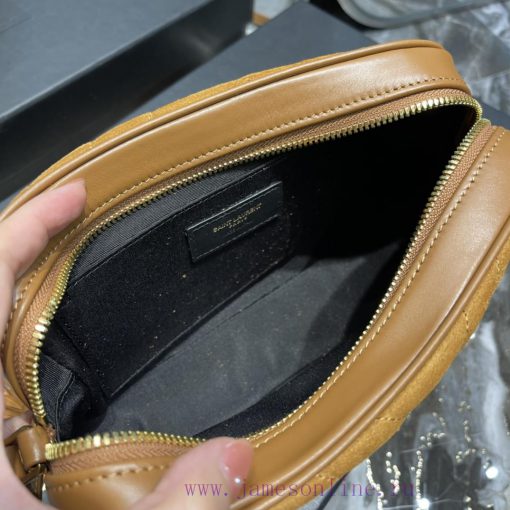 Yves Saint Laurent Bags 𝑳𝒐𝒖 Camera Bag _ Matte SeriesTop imported Italian cowhide is matched with frosted leather ca sd3kren1 - Image 10
