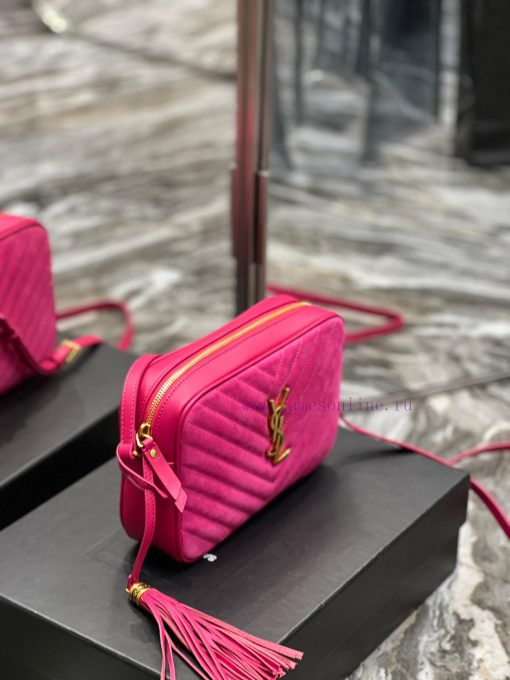Yves Saint Laurent Bags 𝑳𝒐𝒖 Camera Bag _ Matte SeriesTop imported Italian cowhide is matched with frosted leather ca mj9em4p1 - Image 6