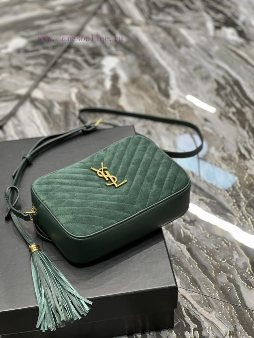 Yves Saint Laurent Bags 𝑳𝒐𝒖 Camera Bag _ Matte SeriesTop imported Italian cowhide is matched with frosted leather ca lbyryydv - Image 10