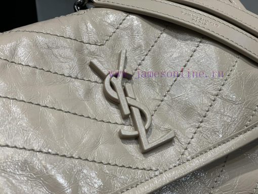 Yves Saint Laurent Bags NIKI New AccountMilk tea colorThe new Niki is more practical, adding a D-buckle on each side aa3l0roq - Image 4