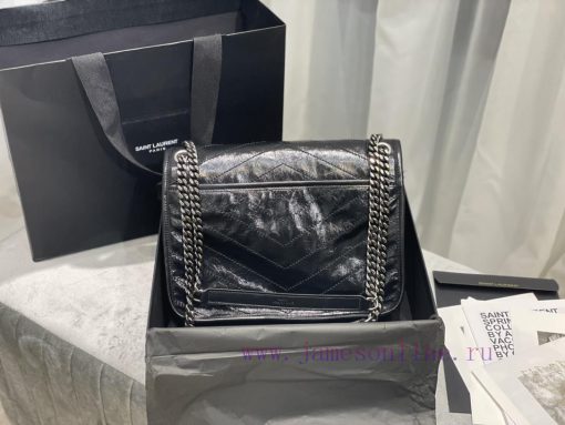 Yves Saint Laurent Bags NIKI New MediumBlackThe new Niki is more practical, adding a D-buckle on each side and an ad 31m1jxu4 - Image 6