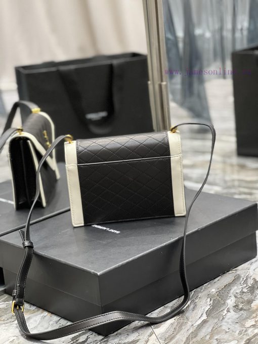Yves Saint Laurent Bags GABY mini_ Quilted Pattern Envelope Bag, made of Italian lambskin with full leather inside a 0sk6h5kq - Image 7
