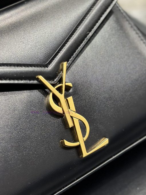 Yves Saint Laurent Bags Black gold buckle toothpick pattern_The other design of the CASSANDRA mini handbag series is 2gyr4pkt - Image 8