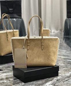 Yves Saint Laurent Bags Shopping tote bag_ Lamb wool shopping bagThe feeling of autumn and winter is here~The fur an 9ngqkdpk