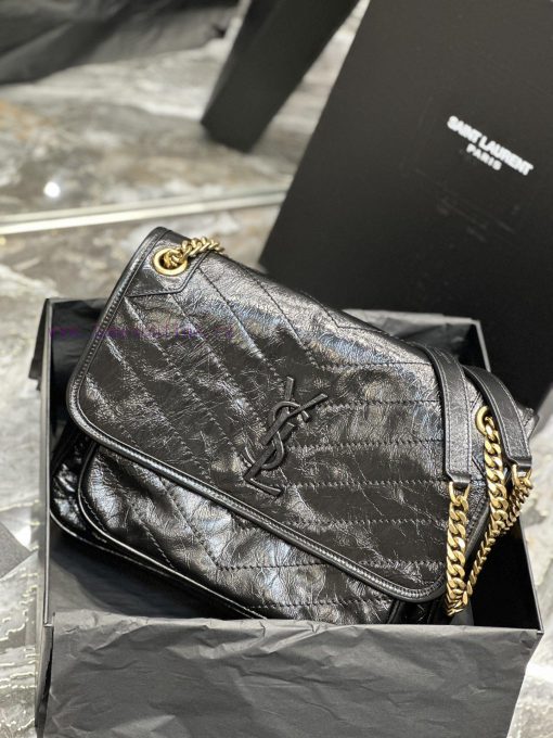 Yves Saint Laurent Bags NIKI New MediumBlack with gold chainThe new Niki is more practical, adding a D-buckle on eac 3bfiotnm - Image 4