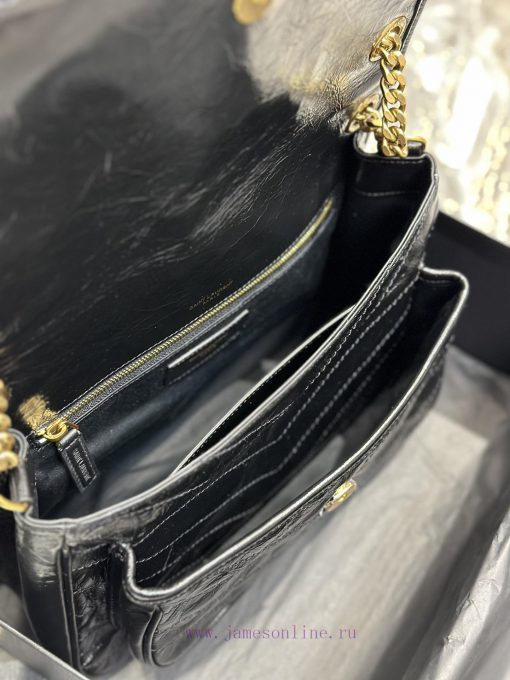 Yves Saint Laurent Bags NIKI New MediumBlack with gold chainThe new Niki is more practical, adding a D-buckle on eac 3bfiotnm - Image 10
