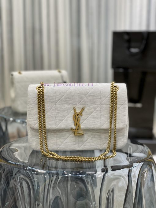 Yves Saint Laurent Bags JAMIE Knitted Style_Made of imported cashmere knitted and spliced together, decorated with " i8p7tnu8