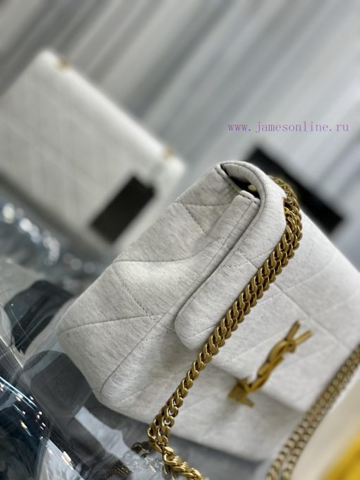 Yves Saint Laurent Bags JAMIE Knitted Style_Made of imported cashmere knitted and spliced together, decorated with " i8p7tnu8 - Image 5