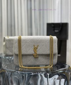 Yves Saint Laurent Bags JAMIE Knitted Style_Made of imported cashmere knitted and spliced together, decorated with " oknrm64d