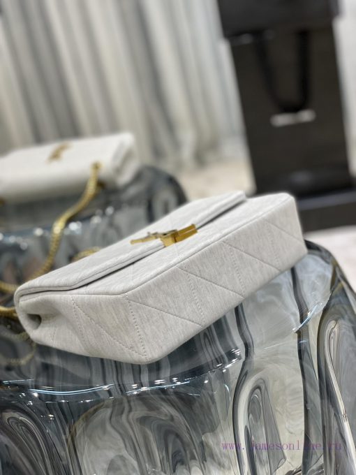 Yves Saint Laurent Bags JAMIE Knitted Style_Made of imported cashmere knitted and spliced together, decorated with " i8p7tnu8 - Image 8