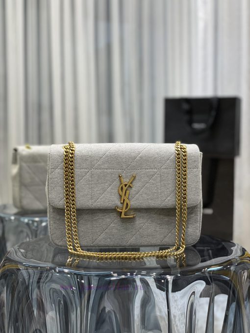 Yves Saint Laurent Bags JAMIE Knitted Style_Made of imported cashmere knitted and spliced together, decorated with " oknrm64d - Image 2