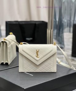 Yves Saint Laurent Bags GABY mini_ Quilted Pattern Envelope Bag, made of Italian lambskin with full leather inside a ji6h0ybh