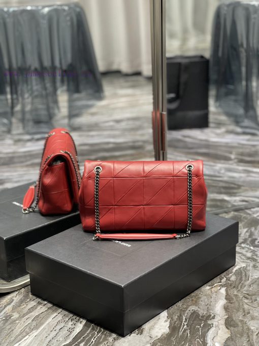Yves Saint Laurent Bags 𝐉𝐀𝐌𝐈𝐄 _ Medium 25cm splicing style, making you wait for a long time. Made of imported sheeps 5oq1vk45 - Image 7