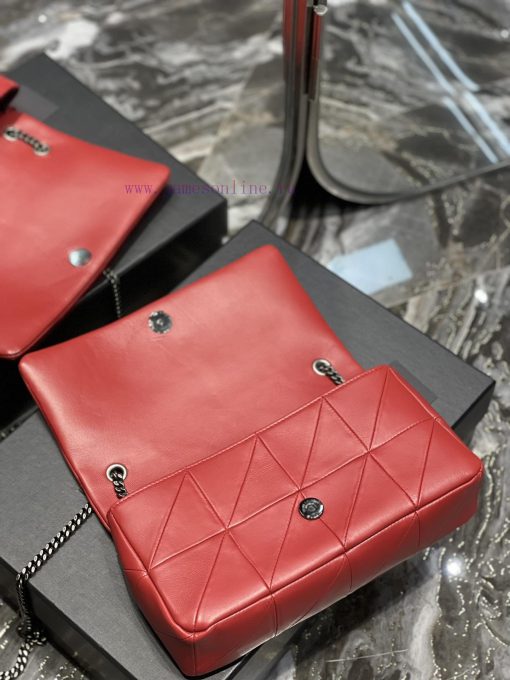 Yves Saint Laurent Bags 𝐉𝐀𝐌𝐈𝐄 _ Medium 25cm splicing style, making you wait for a long time. Made of imported sheeps 5oq1vk45 - Image 9