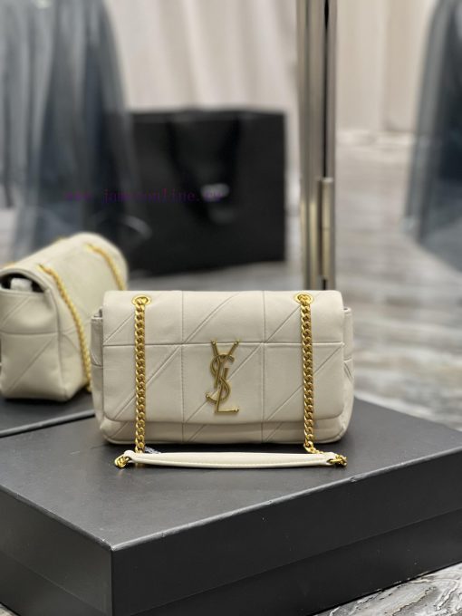 Yves Saint Laurent Bags JAMIE_Sized 20cm splicing version, making you wait for a long time. Made of imported sheepsk 5y31or0j