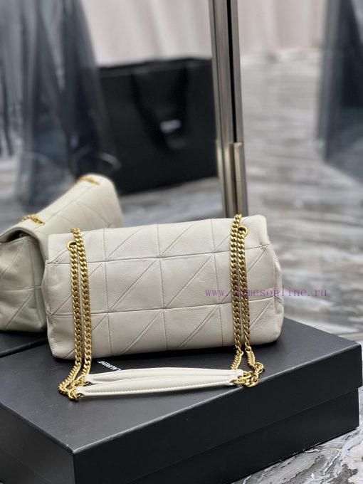 Yves Saint Laurent Bags 𝐉𝐀𝐌𝐈𝐄 _ Medium 25cm splicing style, making you wait for a long time. Made of imported sheeps n1c7xg21 - Image 7