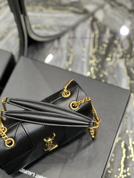 Yves Saint Laurent Bags JAMIE_Sized 20cm splicing version, making you wait for a long time. Made of imported sheepsk qsis86ei - Image 5