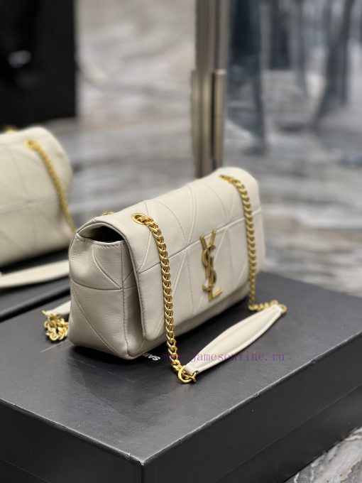 Yves Saint Laurent Bags JAMIE_Sized 20cm splicing version, making you wait for a long time. Made of imported sheepsk 5y31or0j - Image 6