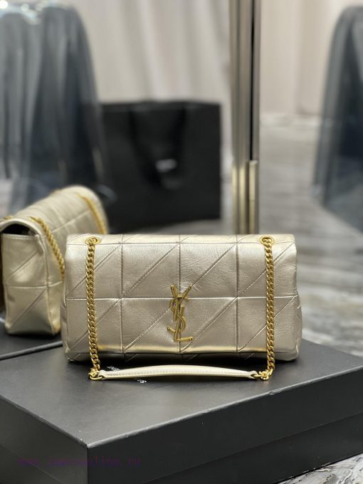 Yves Saint Laurent Bags 𝐉𝐀𝐌𝐈𝐄 _ Medium 25cm splicing style, making you wait for a long time. Made of imported sheeps b0webdqy - Image 2