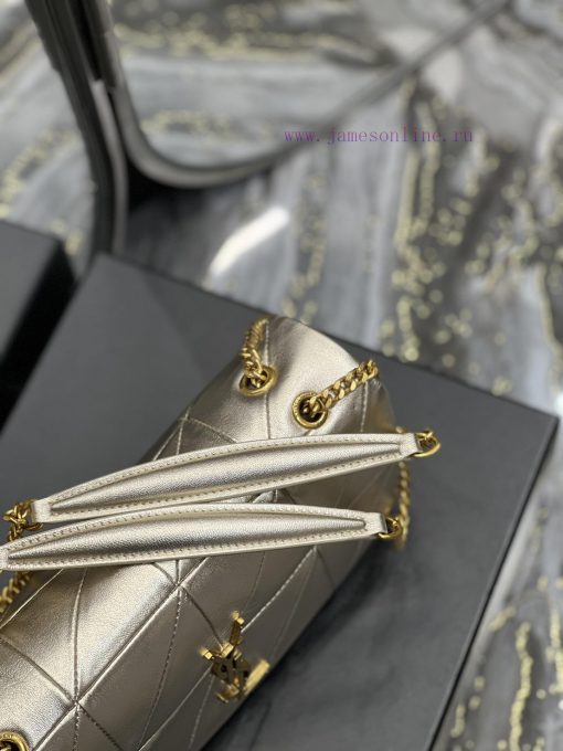 Yves Saint Laurent Bags 𝐉𝐀𝐌𝐈𝐄 _ Medium 25cm splicing style, making you wait for a long time. Made of imported sheeps b0webdqy - Image 6