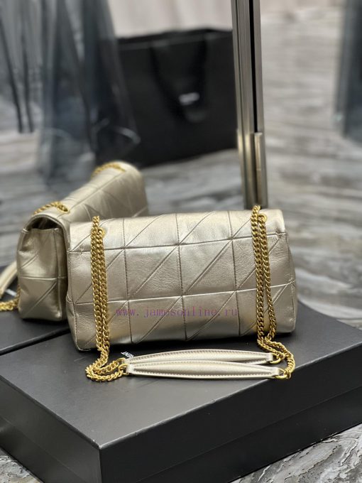 Yves Saint Laurent Bags 𝐉𝐀𝐌𝐈𝐄 _ Medium 25cm splicing style, making you wait for a long time. Made of imported sheeps b0webdqy - Image 7
