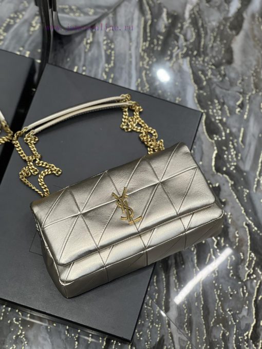 Yves Saint Laurent Bags 𝐉𝐀𝐌𝐈𝐄 _ Medium 25cm splicing style, making you wait for a long time. Made of imported sheeps b0webdqy - Image 8