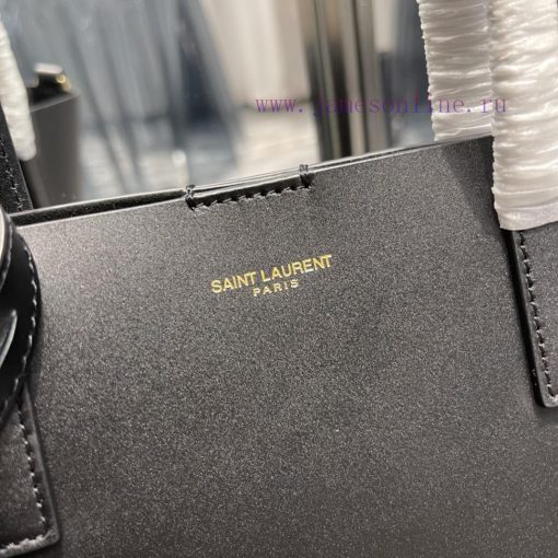 Yves Saint Laurent Bags 𝑺𝒉𝒐𝒑𝒑𝒊𝒏𝒈 𝒕𝒐𝒕𝒆 𝒃𝒂𝒈_A simple and low-key solid color shopping bag, paired with a metal logo pe 8mqin2yl - Image 5
