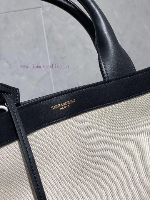 Yves Saint Laurent Bags SHOPPING Tote Bag shopping bag, from customized linen fabric to silk screen printing, every 21gl0e7b - Image 5
