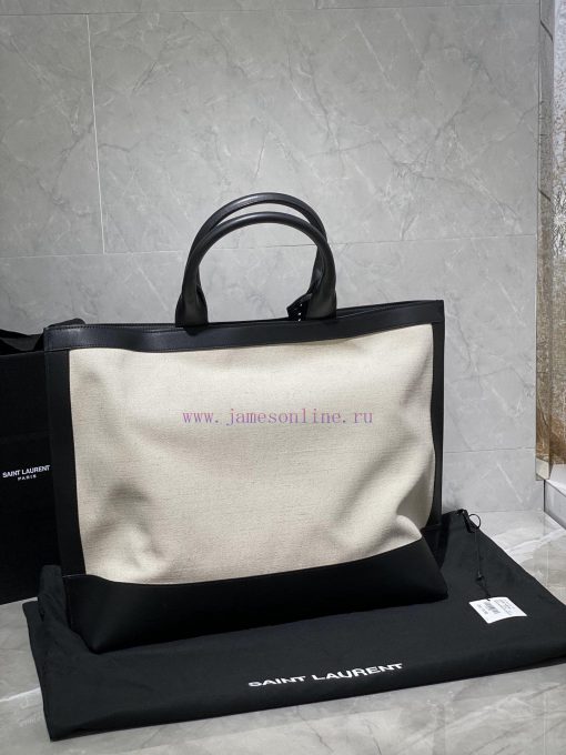 Yves Saint Laurent Bags SHOPPING Tote Bag shopping bag, from customized linen fabric to silk screen printing, every 21gl0e7b - Image 6