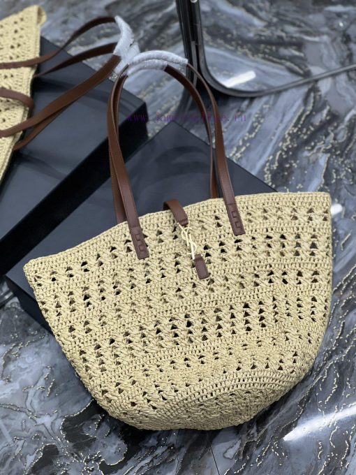 Yves Saint Laurent Bags Quick drop of woven bagsVegetable basket hollowed out straw woven tote bag_Y's exquisite Par scljm0nf - Image 8