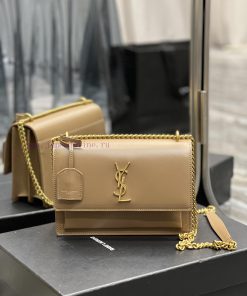 Yves Saint Laurent Bags 𝑺𝒖𝒏𝒔𝒆𝒕 𝟮𝟮𝒄𝒎Milk tea gold buckleThe unbeatable classic toothpick patterned sunset bag has bee e5agrvbj