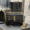 Yves Saint Laurent Bags 𝑺𝒖𝒏𝒔𝒆𝒕 𝟮𝟮𝒄𝒎Black patent leather gold buckleThe unbeatable classic sunset bag has been popula rqux3ng0