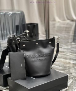 Yves Saint Laurent Bags 𝗥𝗜𝗩𝗘 𝗚𝗔𝗨𝗖𝗛𝗘The latest RIVE GAUCHE French cowhide bucket bag, with its simple and atmospheric 320futnc