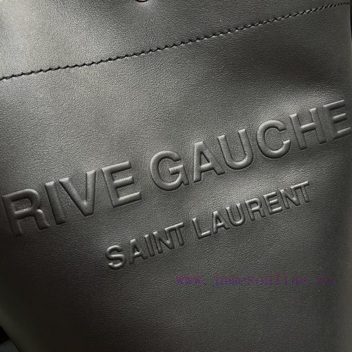 Yves Saint Laurent Bags 𝗥𝗜𝗩𝗘 𝗚𝗔𝗨𝗖𝗛𝗘The latest RIVE GAUCHE French cowhide bucket bag, with its simple and atmospheric 320futnc - Image 5